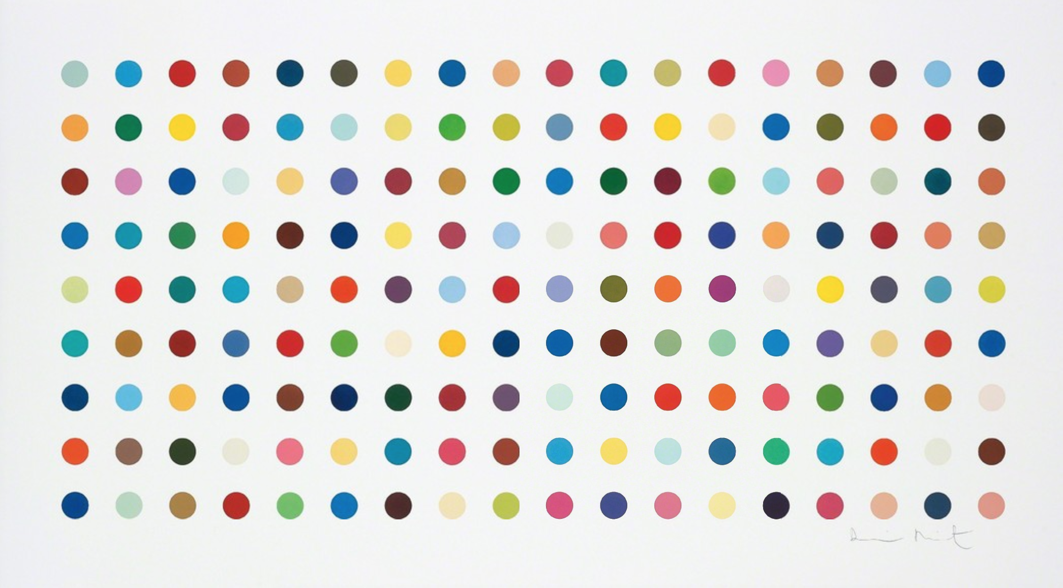 Damien Hirst, "Tetrahyrocannabinol-6"